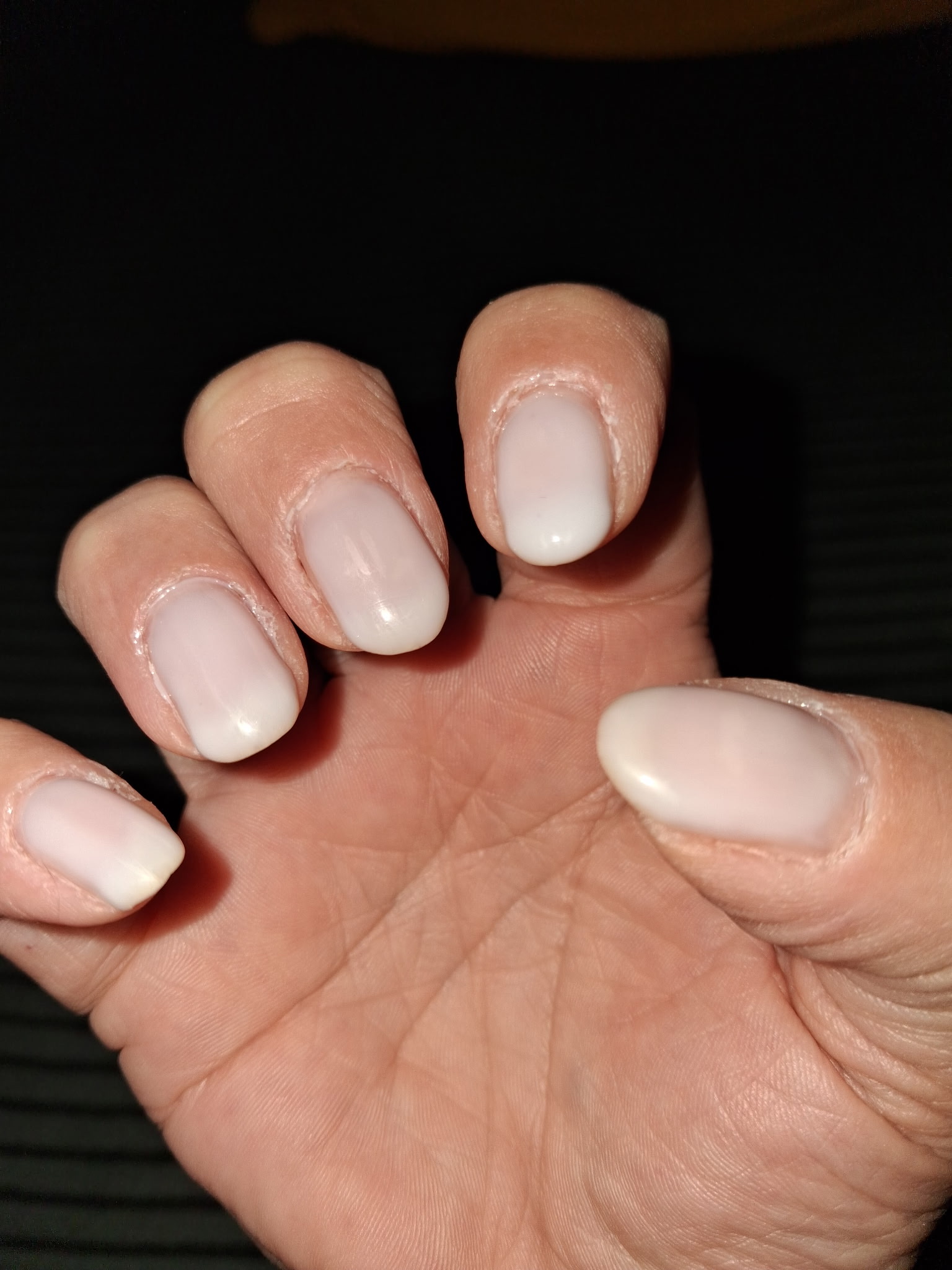 Gainage sur ongles naturel