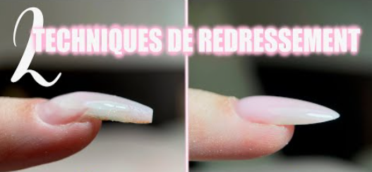 Redresser un ongle crochu pendant la pose